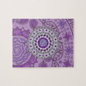Mehndi Fantasy Silver Puzzle (Horizontal)