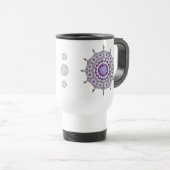 Mehndi Fantasy Silver Tasse (VorderseiteRechts)