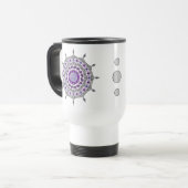 Mehndi Fantasy Silver Tasse (Vorderseite Links)