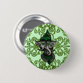 Mehndi Ganesha Button (Vorne & Hinten)