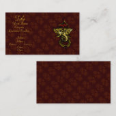 Mehndi Ganesha Visitenkarte (Vorne/Hinten)