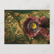 Mehndi Henna Green Candle Light Celebration