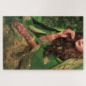 Mehndi Henna, Indian Bride Jigsaw Puzzle 1014 pc. (Horizontal)