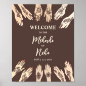 Mehndi Poster (Vorne)