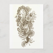 Mehndi Postkarte (Vorderseite)