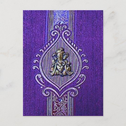 Mehndi Postkarte (Vorderseite)