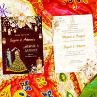 Mehndi Sangeet Maroon Indianertanz