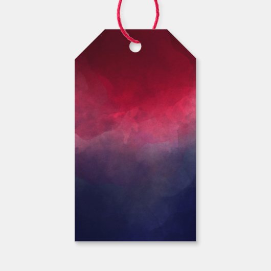 Mehndi Sangeet tanzend Paar dunkelblau Custom Geschenkanhänger (Rückseite)