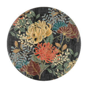 Mehndi Tracery Tile: Ethnisch nahtloses Design Schneidebrett