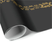 Mehndi Tree of Life (Henna) Geschenkpapier (Rolleneckpunkt)