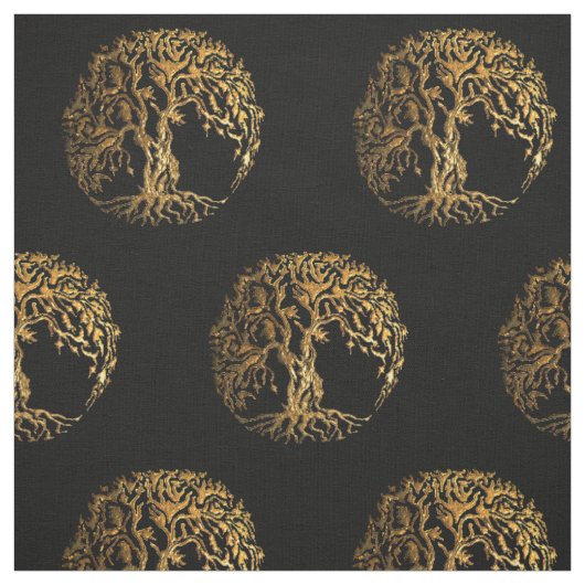 Mehndi Tree of Life (Henna) Stoff (Muster)