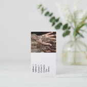 Mehndi Visitenkarte (Stehend Vorderseite)