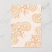 Mehndi Wedding Insert (Rückseite)