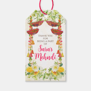 Mehndi-Zeremonie-Geschenkanhänger Geschenkanhänger