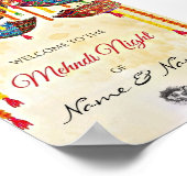 Mehnidi Willkommenspender Poster (Ecke)