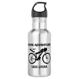 Mehr Abenteuer weniger Lycra Bikepacking Edelstahlflasche