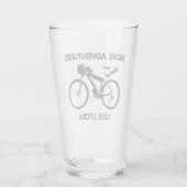 Mehr Abenteuer weniger Lycra Bikepacking Glas (Rückseite)