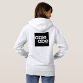 Mehr Action LESS-Talk gehoochtes Sweatshirt (Schwarz voll)