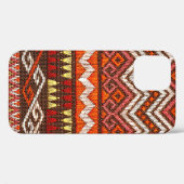 Mehr als 100 Jahre alte bunte thailändische Handwe Case-Mate iPhone Hülle (Rückseite (Horizontal))