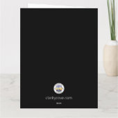 mehr als 100 Kristalle Gems Minerals Valentinstag  Dankeskarte (Rückseite)