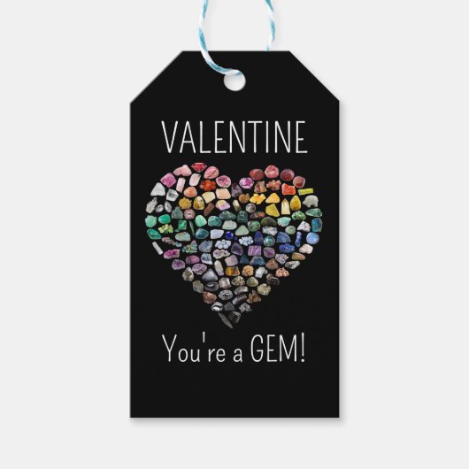 mehr als 100 Kristalle Gems Minerals Valentinstag Geschenkanhänger (Vorderseite)