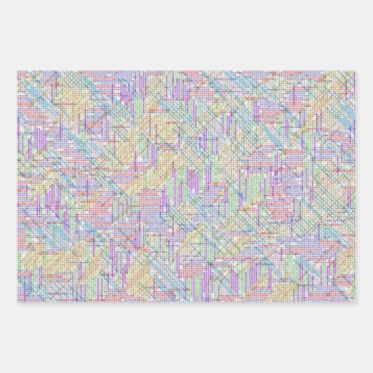 Mehr als 2.000 Mathematik-Gleichungen Rätsel gelös Geschenkpapier Set (Vorderseite)