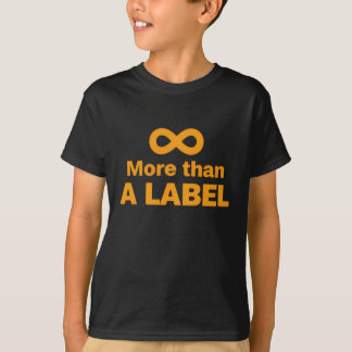 Mehr als ein Etikett – Neurodiversitäts-Stolz-T-Sh T-Shirt