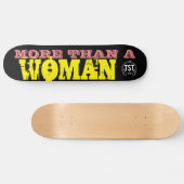 MEHR ALS EIN FRAUENSkateboard Skateboard (Horizontal)