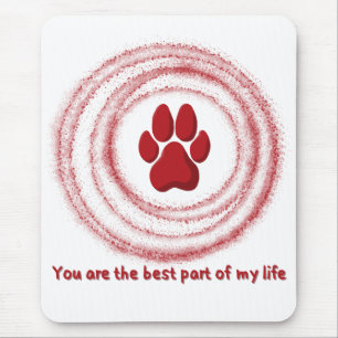 Mehr als ein Haustier: Die Hundebesitzer-Kollektio Mousepad