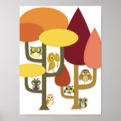 Mehr als ein Hoot im MCM-Holzplakat Poster (Vorne)