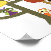 Mehr als ein Hoot im MCM-Holzplakat Poster (Ecke)