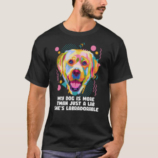 Mehr als ein Labrador schüttelt Labradorable Labra T-Shirt