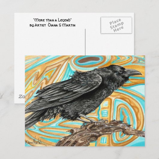 MEHR ALS EIN LEGEND POSTKARTE (Vorne/Hinten)