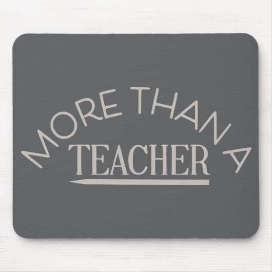 Mehr als ein Lehrer! Mousepad (Vorne)