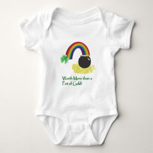 Mehr als ein Pot Gold Baby Strampler
