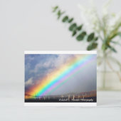 Mehr als ein Regenbogen! Postkarte (Stehend Vorderseite)