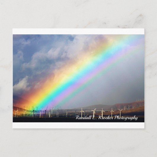 Mehr als ein Regenbogen! Postkarte (Vorderseite)