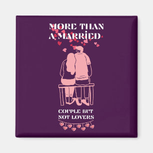 Mehr als ein Verheiratetes Paar, aber nicht liebt Magnet