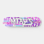 Mehr als ein Zodiac Sign Skateboard (Horizontal)