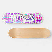 Mehr als ein Zodiac Sign Skateboard (Horizontal)