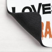 Mehr als ein Zombie-Liebe-Gehirne Mousepad (Ecke)