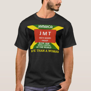 MEHR ALS EINE FRAU Einfaches dunkles T-Shirt