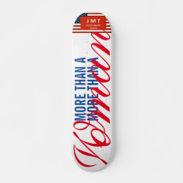 MEHR ALS EINE FRAU JMT USA7 3/4" Skateboard Deck