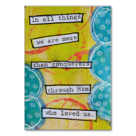 Mehr als Eroberer Tischnummer