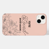 Mehr als geliebt Case-Mate iPhone hülle (Rückseite (Horizontal))