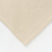 mehr als genug Fleece Blanket (Tan) (Ecke)