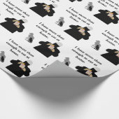 Mehr als genug zum zu essen geschenkpapier (Ecke)