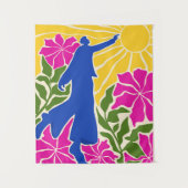 Mehr als Grenzen erreichen Wandteppich (Vorderseite)