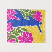 Mehr als Grenzen erreichen Wandteppich (Vorderseite (Horizontal))