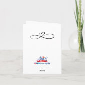 Mehr als herzliche Muttertagskarte Karte (Rückseite)